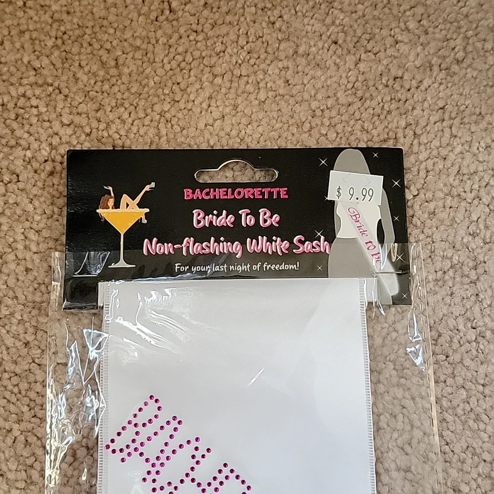 💍 Bride to Be Bachelorette Sash